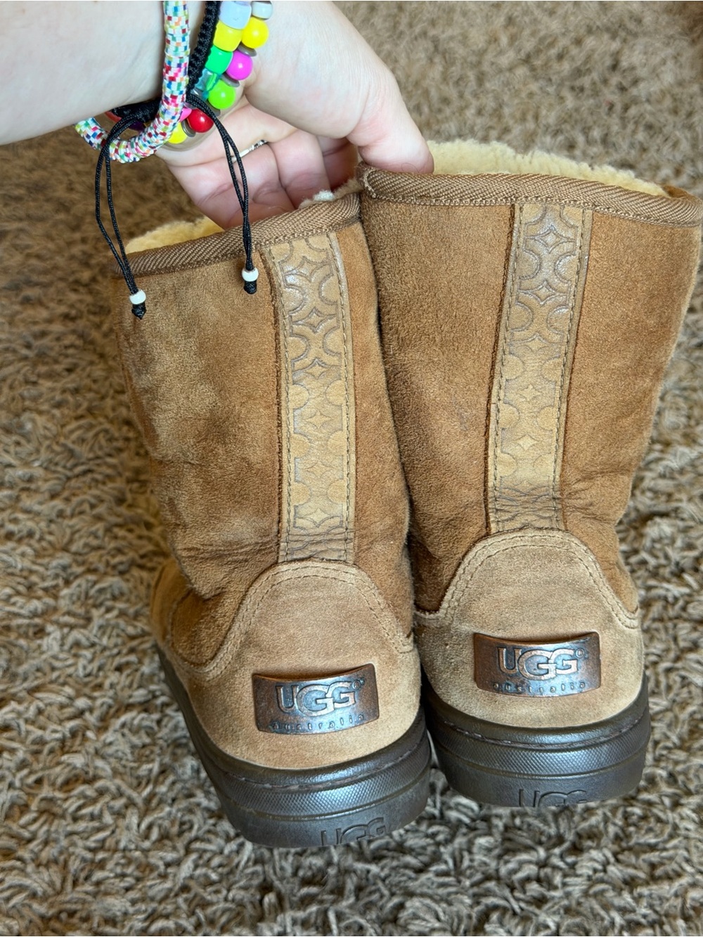 RARE UGG Australia 30th Anniversary Ultra Short Boots W5 #37/2016 NZ
